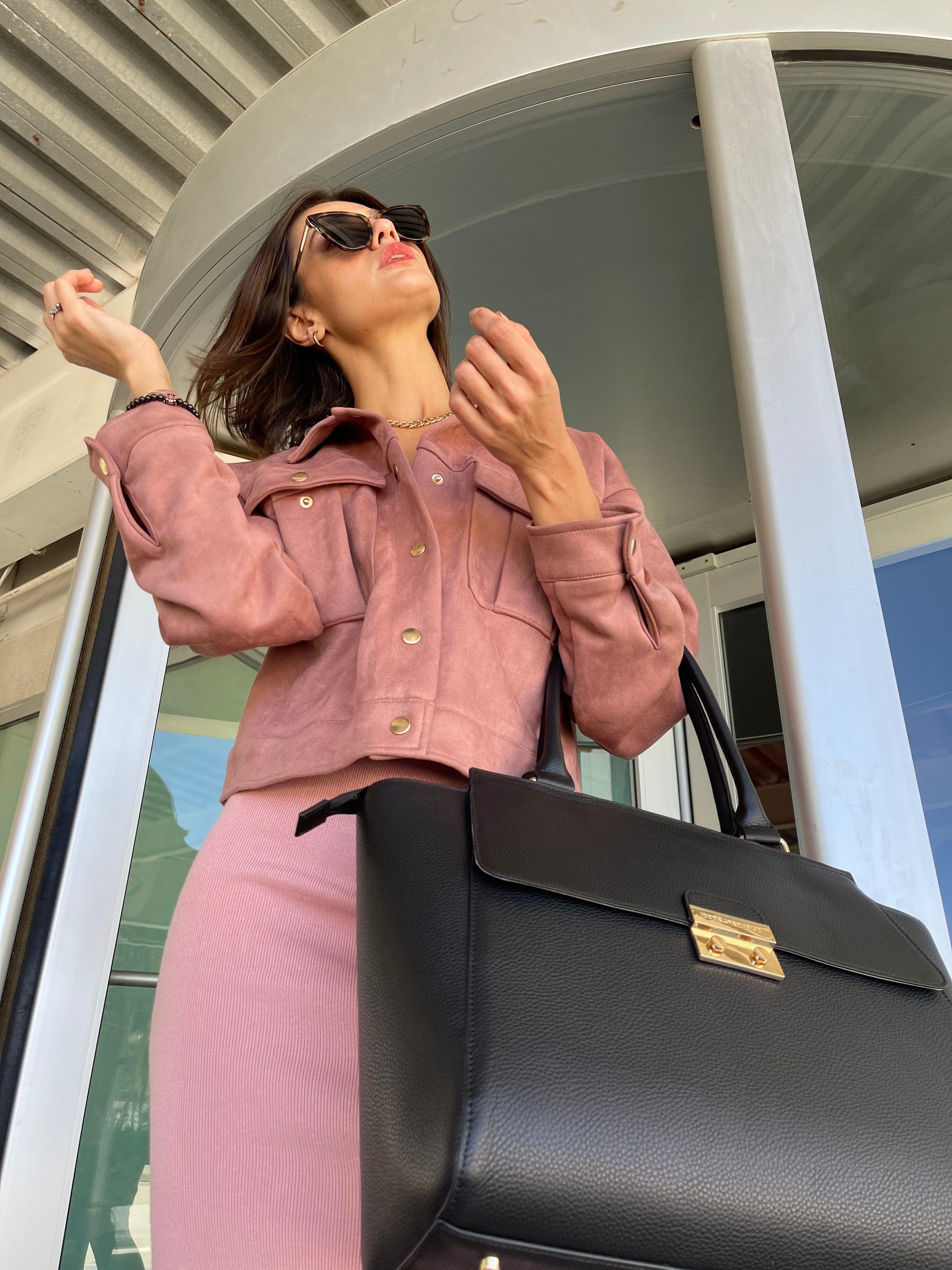 14" DANIELLE Designer Laptop Handbag | PEBBLE LEATHER | CHAMPAGNE GOLD | PRE ORDER - LATE JUNE DELIVERY-Laptop bag-CODE REPUBLIC-Black-CODE REPUBLIC laptop bags womens laptop bags laptop handbags ladies laptop bags laptop carrying bags