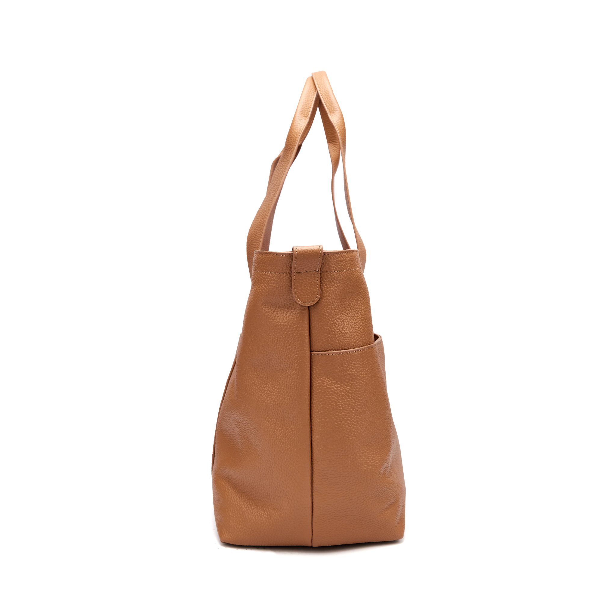 16" Slouchy Leather Laptop Tote | Large Capacity-Laptop bag-CODE REPUBLIC-Black-CODE REPUBLIC laptop bags womens laptop bags laptop handbags ladies laptop bags laptop carrying bags
