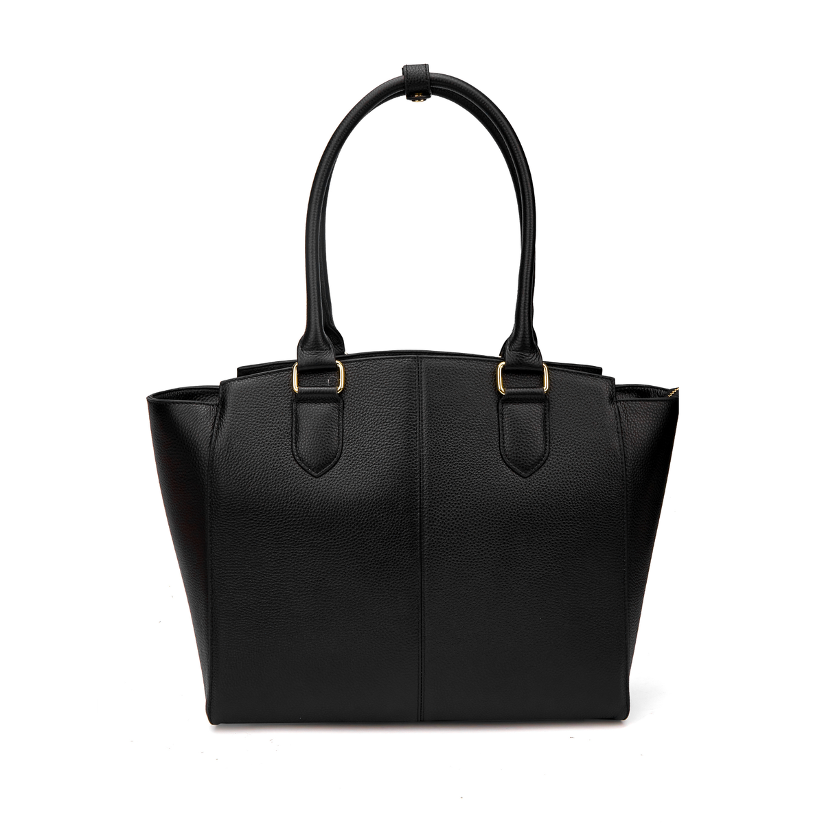 LISA 14" LAPTOP HANDBAG | ITALIAN LEATHER-Laptop bag-CODE REPUBLIC-Grey-CODE REPUBLIC laptop bags womens laptop bags laptop handbags ladies laptop bags laptop carrying bags