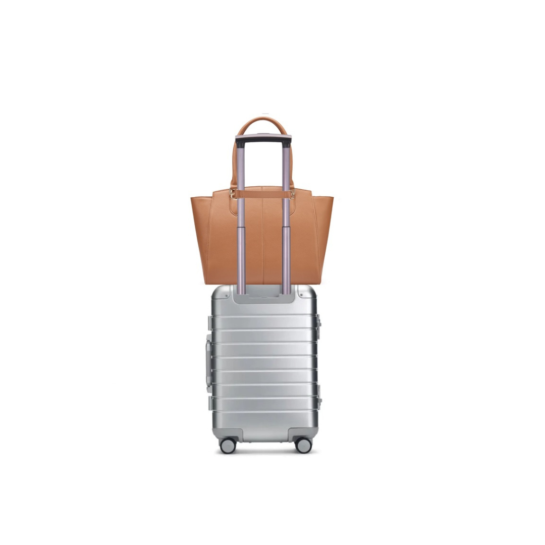 REMOVABLE LUGGAGE STRAP | ITALIAN LEATHER-Iphone cover-CODE REPUBLIC-BLACK-CODE REPUBLIC laptop bags womens laptop bags laptop handbags ladies laptop bags laptop carrying bags